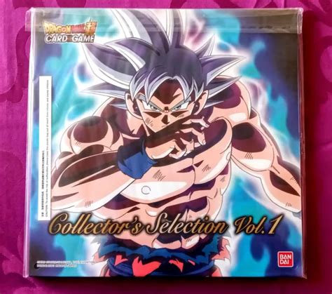 UN COFFRET DRAGON Ball Super CG Collector S Selection Vol 1 Comme Neuf