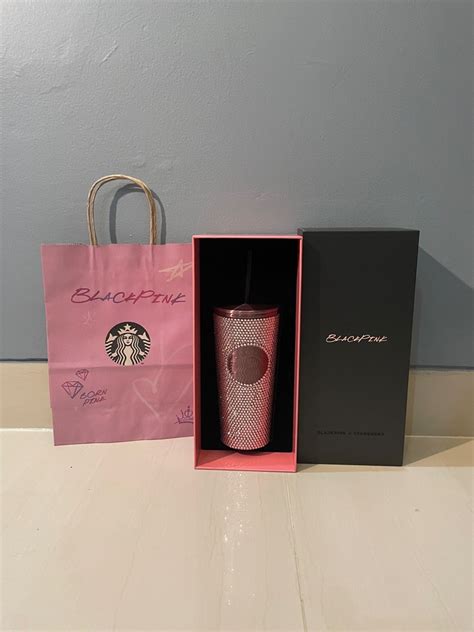 Fast Sale Original Starbucks X Blackpink Rhinestone Lisas Pick