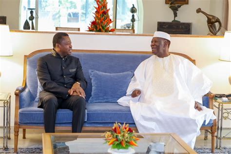 Côte d Ivoire tête à tête entre Alassane Ouattara et Faure Gnassingbé