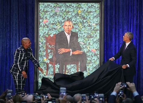 El Artista Estadounidense Kehinde Wiley Reconocido Por Pintar El Retrato Oficial De Obama