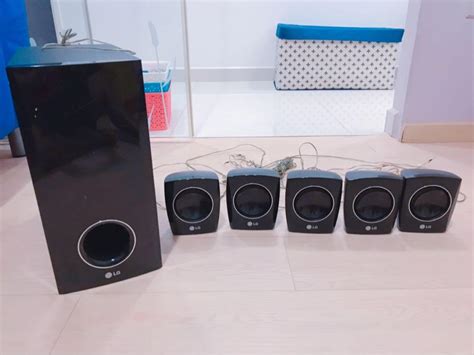 LG 5.1 Sound System Set SH33SU-W, Audio, Soundbars, Speakers ...