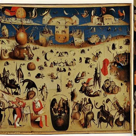 Middle East Map By Hieronymus Bosch Stable Diffusion Openart