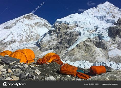 Tents Everest Base Camp Trekking Nepal Stock Photo By Alexandra Lande