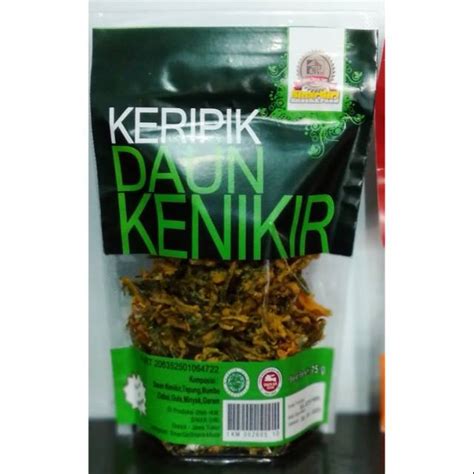 Jual Keripik Daun Kenikir Crispy Lagi Hits Shopee Indonesia