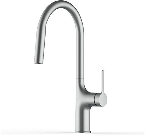 Black Brass Deck Mounted Kitchen Faucet Two Function Single Handle Pull Out Mixer Hot And Cold