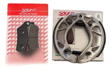 Kit Balatas Traseras Y Delanteras Yamaha Fz16 Fazer 2 0 Meses sin interés