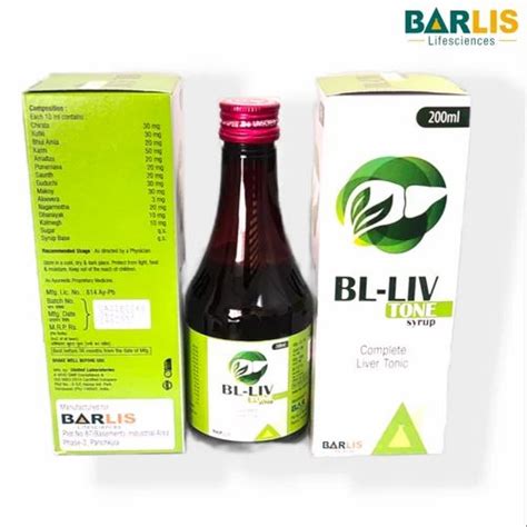 Complete Liver Tonic BL Liv Tone Syrup 200 Ml At Rs 165 Bottle In