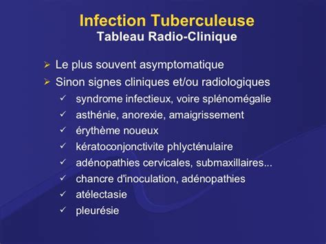 La Tuberculose Pulmonaire Fxl 12 02 08