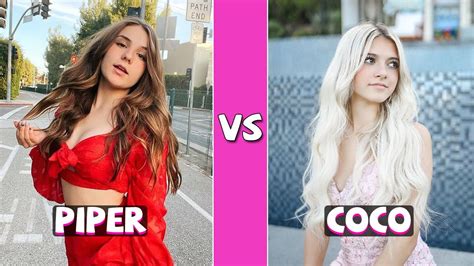 24 Piper Rockelle Vs Coco Quinn Tiktok Dance Battle Youtube Quinn Piper