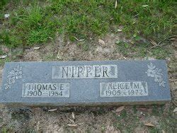 Alice Marie Epler Nipper 1905 1972 Memorial Find A Grave