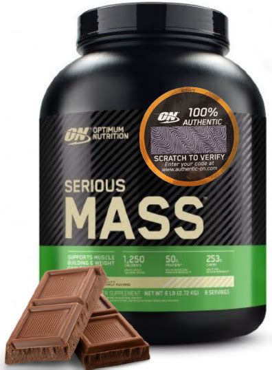 Optimum Nutrition Serious Mass 2720 gr по цене от производителя