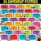 Bright Watercolor Editable Rule Posters And Signs For Classroom