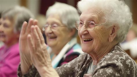 Premium Photo Senior Citizens Delight In Bingo Pastime