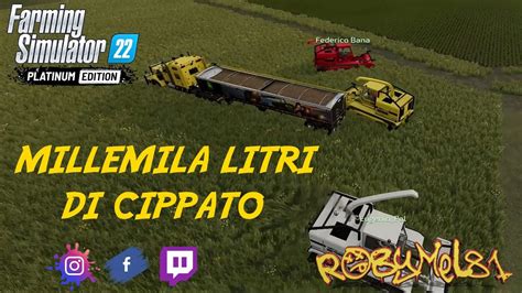 MILLEMILA LITRI DI CIPPATO DA MIRKETTO PAL FARMING SIMULATOR 22 ITA