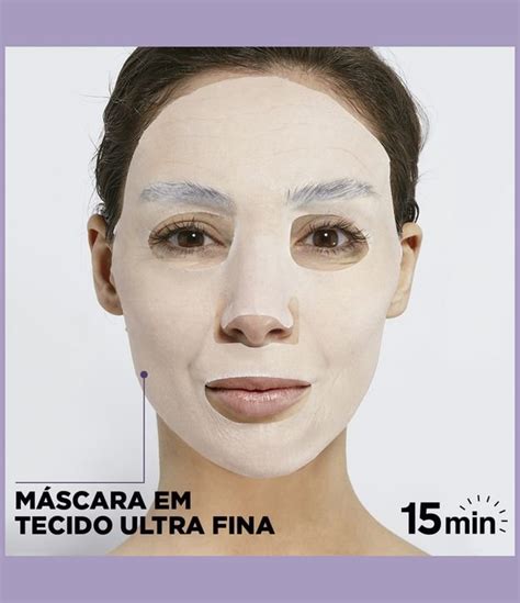 Máscara Facial em Tecido Anti idade L Oréal Paris Revitalift