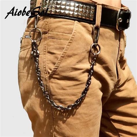 Fashion Punk Hip Hop Trendy Belt Waist Chain Male Pants Chain Hot Women