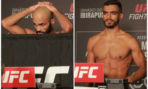 Dois Brasileiros Falham Em Pesagem E Desfalcam Card Do UFC SP Ag