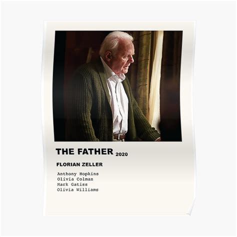 "the father movie poster artwork" Poster by legusso | Redbubble