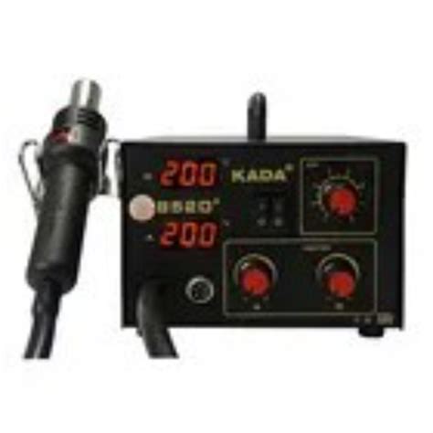 852D Hot Air Soldering Station With Soldering Iron And Desoldering Gun KADA Brand Daraz Pk