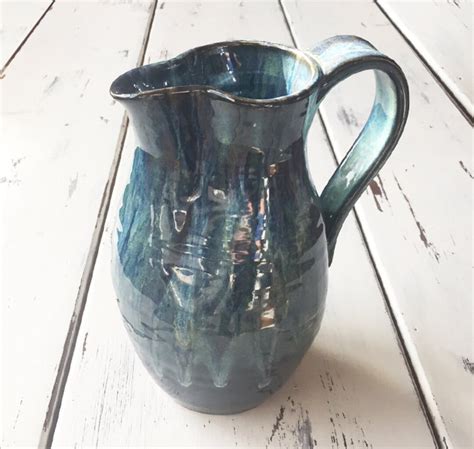 Ceramic Pitcher, Water Pitcher, Pottery Pitcher - Etsy