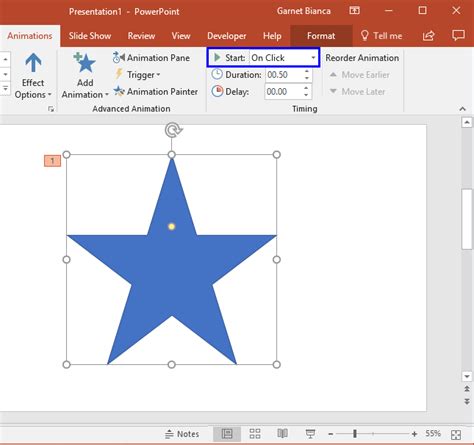 Animation Events in PowerPoint 2016 for Windows