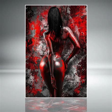 Sexy Nude Women Poster Home Wall Picture Prints Canvas Painting Sensual