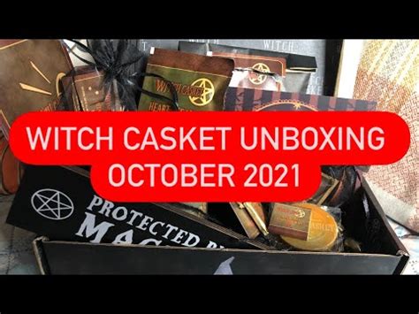 Witch Casket Unboxing October 2021 YouTube