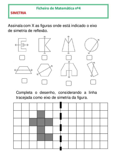 Atividade Pronta Simetria A Arte De Ensinar E Aprender