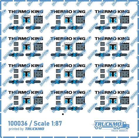 Truckmo Decals Logo Thermo King K Hlaggregat Truckmo Lkw