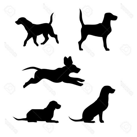 Beagle Silhouette Vector at Vectorified.com | Collection of Beagle ...