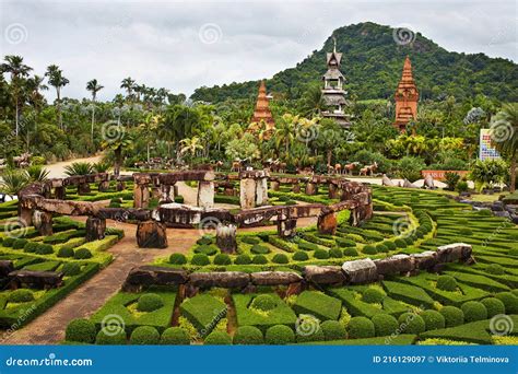 beautiful view   nong nooch tropical botanical garden  pattaya