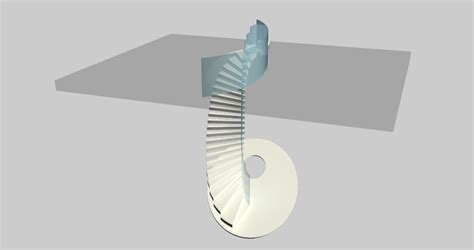 Architectural Spiral Staircase 3D Model 5 Obj Free3D