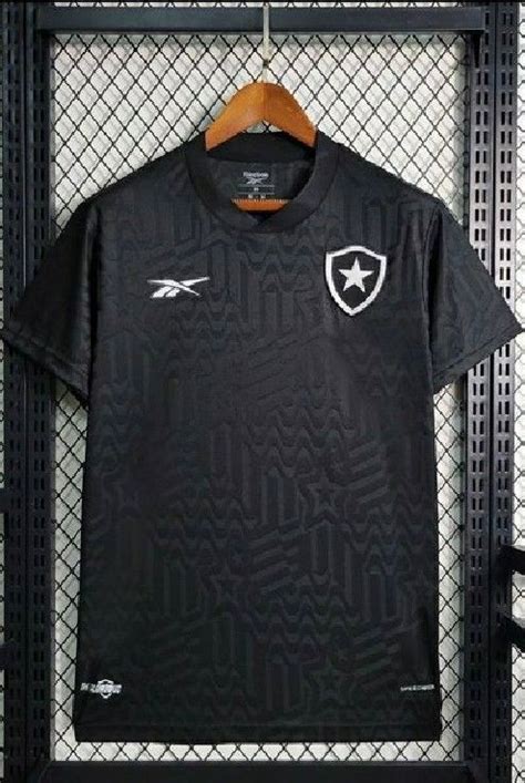 Camisa Botafogo 2023 2024 Black Reebok Jersey