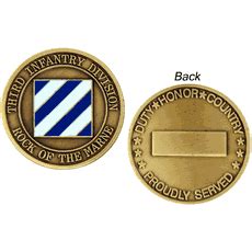 Fort Stewart Rd Infantry Division Challenge Coin Rd Infantry