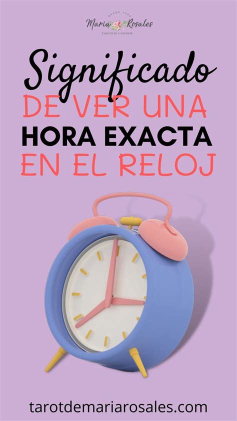 Significado De Ver Una Hora Exacta En El Reloj Artofit