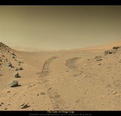 Überquerung des Dingo Gap auf dem Mars Weltraumbild des Tages