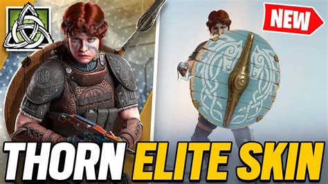 First Look At New Thorn Elite Skin In Rainbow Six Siege Youtube