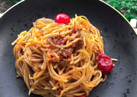 Resep Spaghetti Saus Barbeque Lafonte Cara Membuat Saos Spaghetti