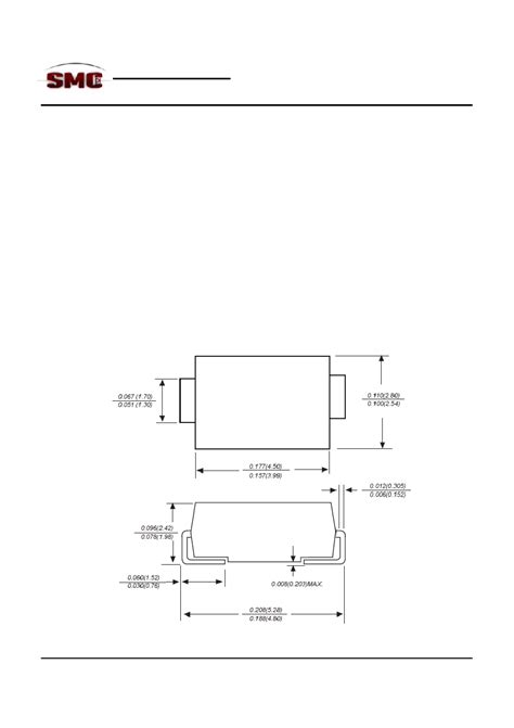 10MQ100N Datasheet 1 5 Pages SMC SCHOTTKY RECTIFIER