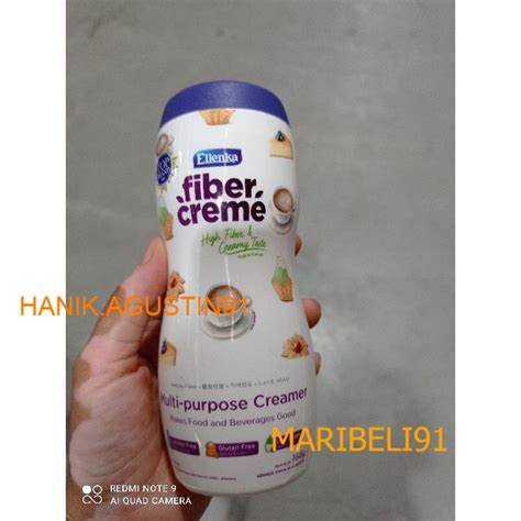 Jual Ellenka Fiber Creme 168gr Box Fibercreme Krimer Cream Susu Santan