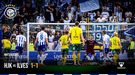 Hjk Vs Ilves Veikkausliiga Youtube