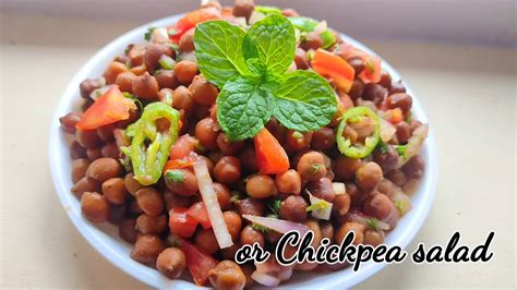 CHATPATA CHANA CHAAT Quick Simple Healthy Chickpea Chaat Recipe