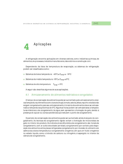 Apostila Eficiência Energética Em Sistemas De Refrig Industrial E Comercial Pdf