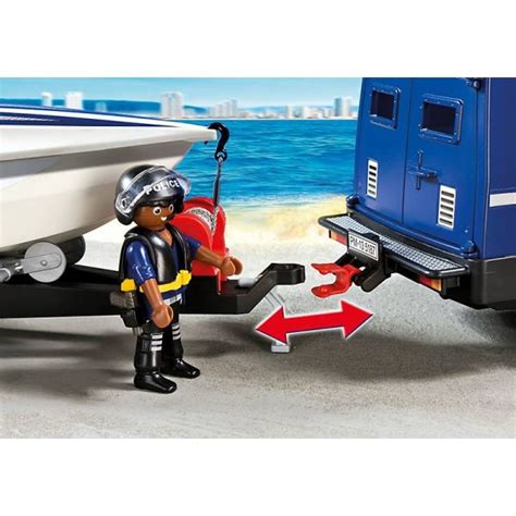 Playmobil City Action Carro e Lancha de Polícia 5187 Kuantokusta