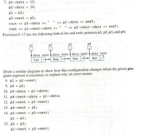 Solved Exercises 1 7 Assume The Following Declarations Which Chegg