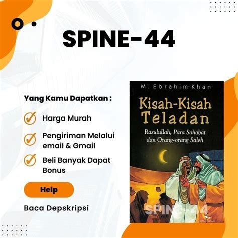 Jual Kisah Kisah Teladan Rasulullah Para Sahabat Dan Orang Orang Saleh