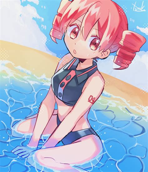 Yuusuke Kun Kasane Teto Utau Girl Alternate Costume Beach Bikini
