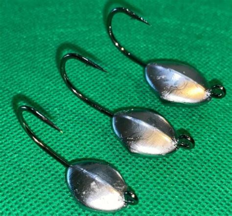 12 TOG JIGS 2x STRONG HOOK 1 2oz 3 4oz 1oz Tautog Jig Heads Blackfish