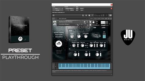 Baritone Guitar Washes By Riot Audio No Talk Preset Playthrough