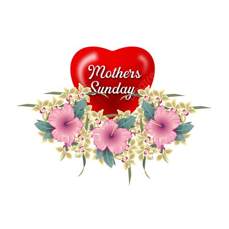 Mothers Day Design Vector Art Png Mothers Sunday Design Element